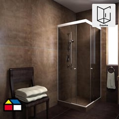 WINTEC - Shower Esquina Vidrio templado Incoloro 85x180cm