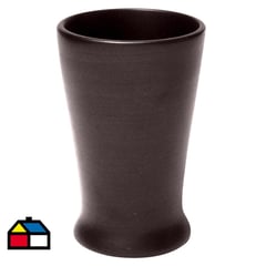 JUST HOME COLLECTION - Vaso para baño chocolate