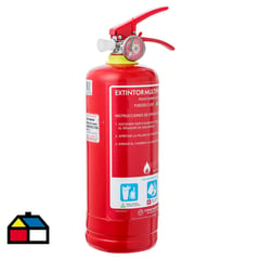 FIRE MASTER - Extintor de incendios ABC 2 kg