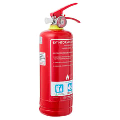 FIRE MASTER - Extintor de incendios ABC 2 kg