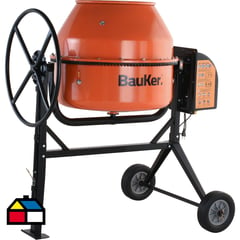 BAUKER - Trompo Volteo 210 Litros 1 HP XH-PCM210