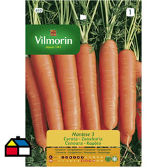 VILMORIN - Semilla zanahoria nantesa 4 gr sachet