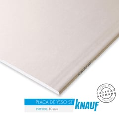 KNAUF - Yeso Cartón 10 mm 120x240 cm