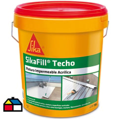 SIKA - Tineta 18 lt Impermeabilizante acrílico fill Techo