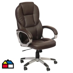 JUST HOME COLLECTION - Silla Ejecutiva Bt-9805B Café