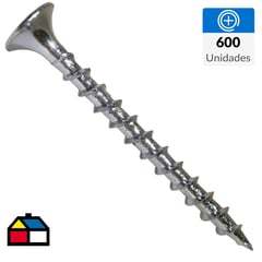 MAMUT - Tornillo drywall 6x1 5/8" 600 unidades