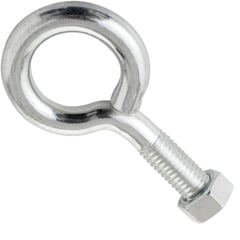 FIXSER - Perno ojo con tuerca 1/2" x 4mm 1 unidad