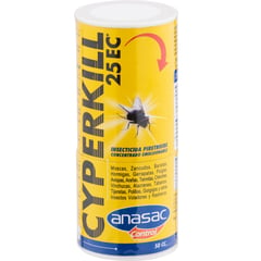 ANASAC - Insecticida Cyperkill 25 EC 50 cc plagas hogar