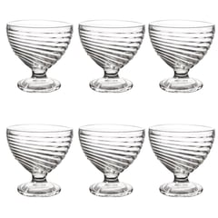 ALLEGRA - Set de copas para postre vidrio 6 unidades