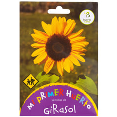 MI PRIMER HUERTO - Semilla flor girasol 3 gr sachet