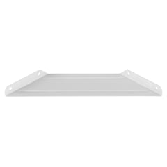 DUCASSE - Soporte lateral para repisa acero 5 cm blanco