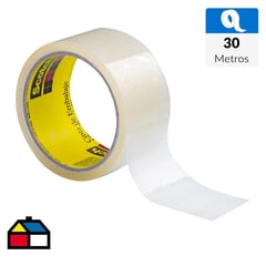 SCOTCH - Cinta Adhesivas para Embalaje Ultraresistente 48 mm x 30 mts