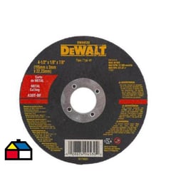 DEWALT - Disco de corte para metal 4,5" óxido de aluminio