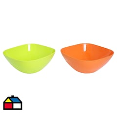 CASA BONITA - Bowl ensaladera 27 cm colores surtidos