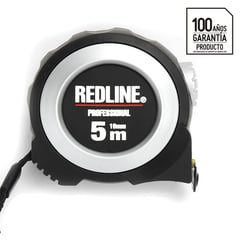 REDLINE - Huincha de medir 5 metros fibra de vidrio