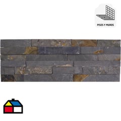 HOLZTEK - Piedra Natural Mosaico 18x35 cm Multicolor 0.5 m2