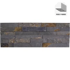 HOLZTEK - Piedra Natural Mosaico 18x35 cm Multicolor 0.5 m2