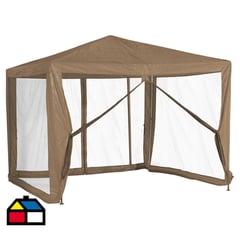 KLIMBER - Toldo Comedor 3x3 mt. Taupe