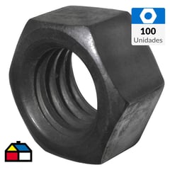 MAMUT - Tuerca hexagonal 5/16" 100 unidades