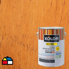 KOLOR - Protector de madera satinado 1 gl Palo rosa