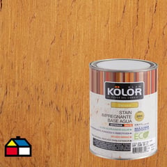 KOLOR - Protector de madera satinado 1/4 gl Palo rosa