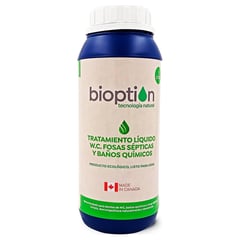 BIOPTION - Tratamiento para WC botella 1 l