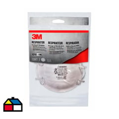 3M - Mascarillas N95 3 unidades para lijado y fibra de vidrio