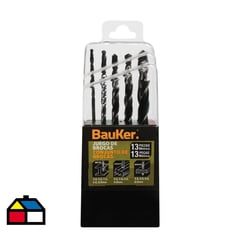 BAUKER - Set de brocas 13 unidades