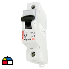 LEGRAND - interruptor automático 40 A curva C 6KA