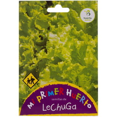 MI PRIMER HUERTO - Semilla lechuga 3 gr sachet