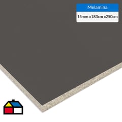 VESTO - Melamina Grafito 15 mm 183x250 cm