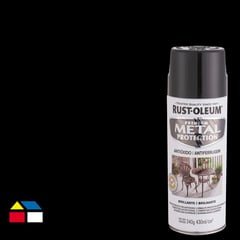 RUST OLEUM - Pintura anticorrosiva en spray brillante 340 gr negro