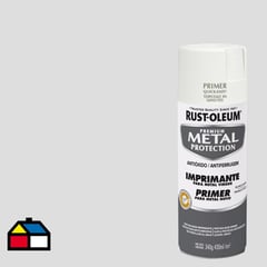 RUST OLEUM - Spray Anticorrosivo Stops-Rust Imprimante Blanco Mate 340 gr