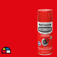 RUST OLEUM - Pintura en spray para calibradores de frenos brillante 340 gr rojo