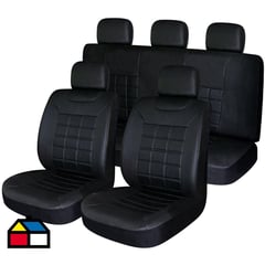 AUTOSTYLE - Set de fundas para asientos PVC 8 piezas