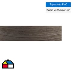 REHAU - Tapacanto PVC Olmo Pardo 22x0,45 mm 10 m