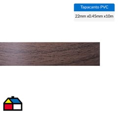 REHAU - Tapacanto PVC Tabaco 22x0,45 mm 10 m