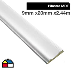 MAFORSA - Pilastra MDF Premol 9x20 mm x 2.44cm