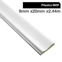 MAFORSA - Pilastra MDF Blanco 9 mm 2x240 cm