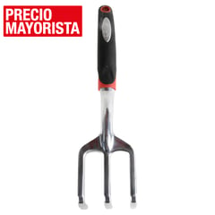 ERGO - Cultivador 12 cm de metal Plateado