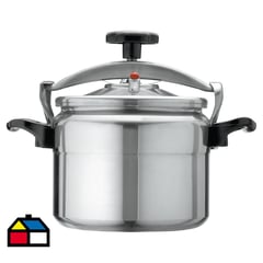 FANTUZZI - Olla a Presión 8 Litros Aluminio Comprezzo