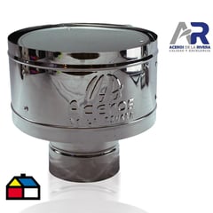 DE LA RIVERA - Gorro para tubo 5"Acero Inox