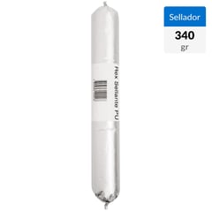 REX - Sellador de poliuretano 340 gr blanco