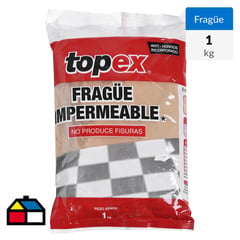 TOPEX - Fragüe Piso/Muro Café Claro