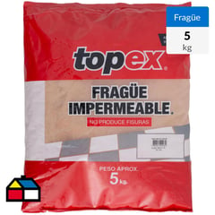 TOPEX - Fragüe Piso/Muro Café Claro