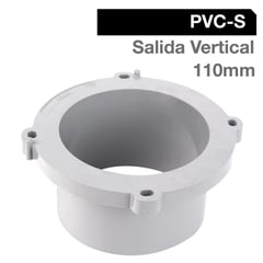 NICOLL - Salida vertical PVC 11 x 11,5 x 10 cm