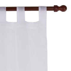 JUST HOME COLLECTION - Velo presilla 145x220 cm blanco