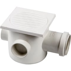 TIGRE - Pileta PVC 100mm x 50mm x 40mm Blanco 1u