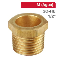 TAP - Niple Bronce SO/HE 1/2" x 1/2" 1u