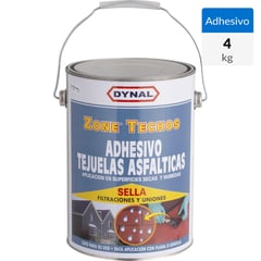 DYNAL - Adhesivo para Teja Asfalticas Superficie Flexible 4 kg